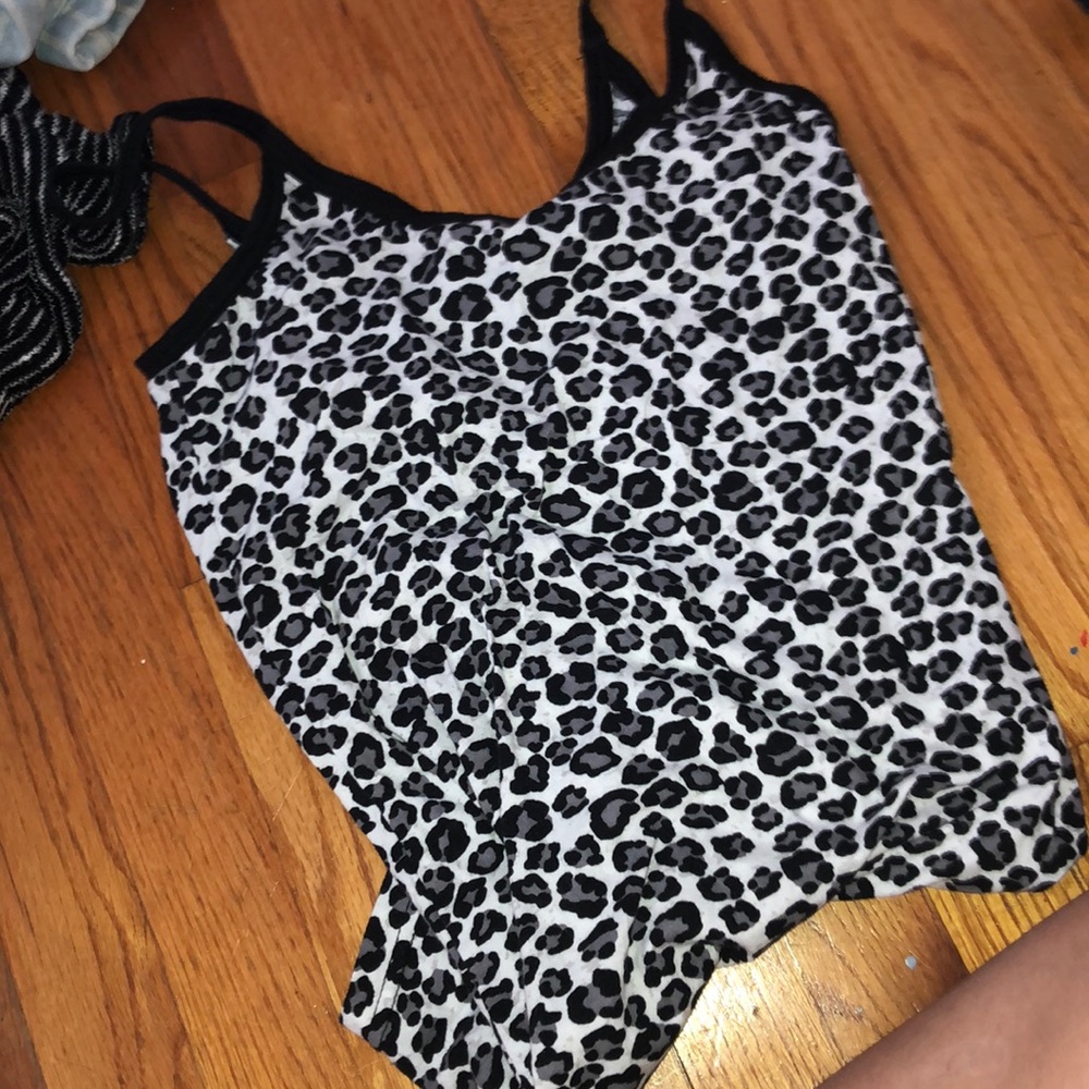 Leopard print tank